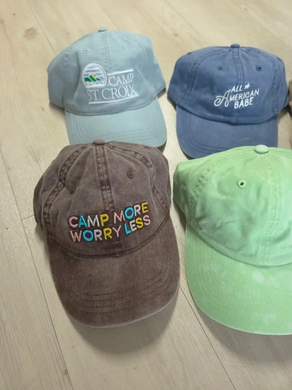 Camping Summer Outdoors Hat Bundle - 6 Included